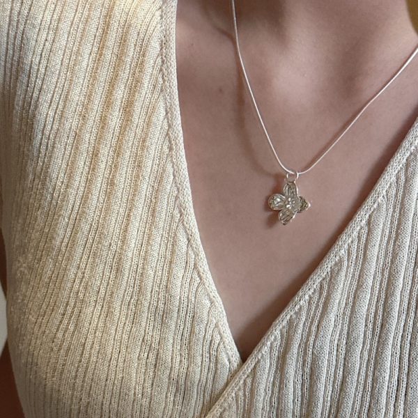 Wholesale 925 Sterling Silver Flower Pendant - Image 5