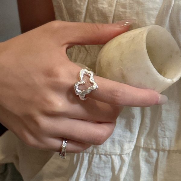 Wholesale 925 Sterling Silver Love Ring - Image 4