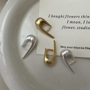 Wholesale 925 Sterling Silver Irregular Earrings