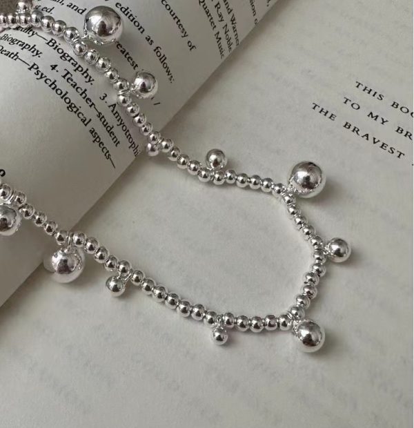 Wholesale 925 Sterling Silver Bead Necklace - Image 3
