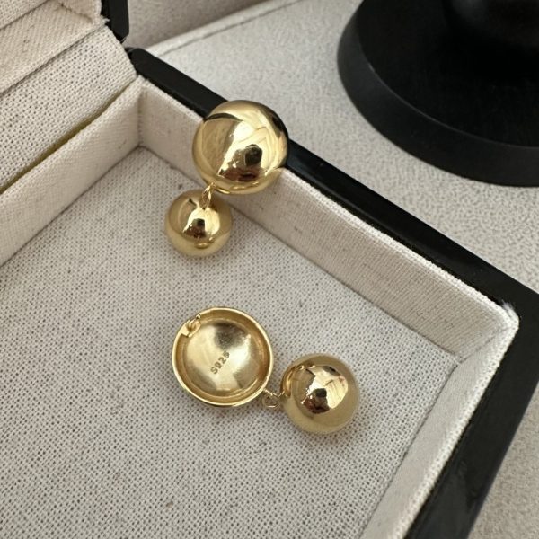 Wholesale 925 Sterling Silver Bead Earrings - Image 2