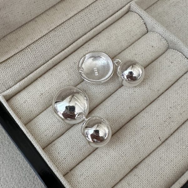 Wholesale 925 Sterling Silver Bead Earrings - Image 3