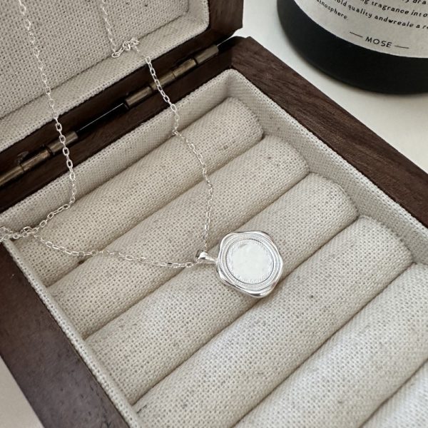 Wholesale 925 Sterling Silver Round Necklace - Image 2