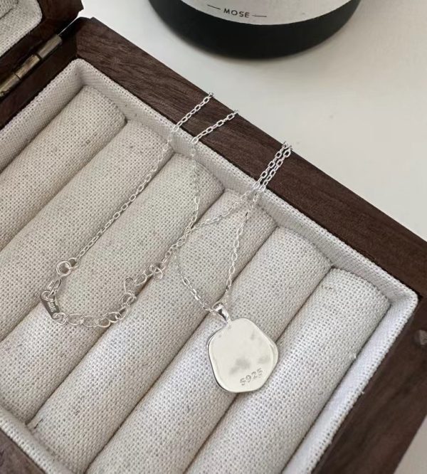 Wholesale 925 Sterling Silver Round Necklace - Image 3