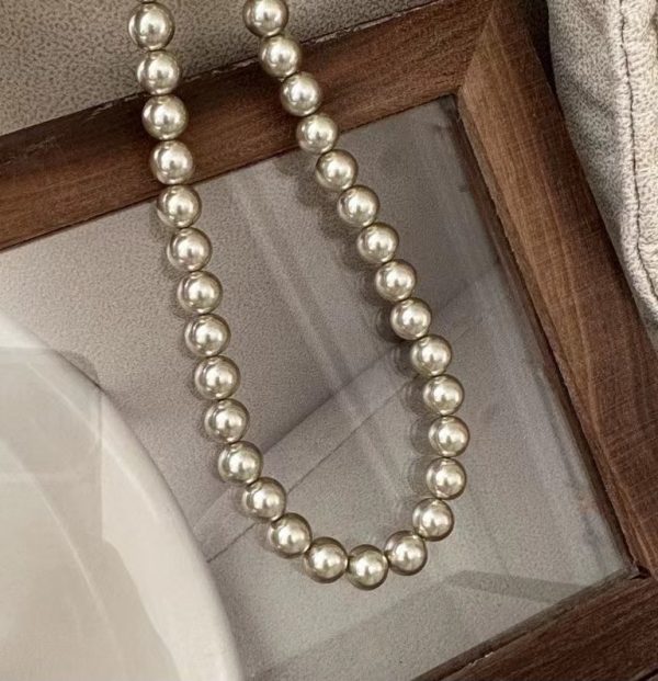 Wholesale 925 Sterling Silver Glass Crystal Pearl Necklace - Image 3