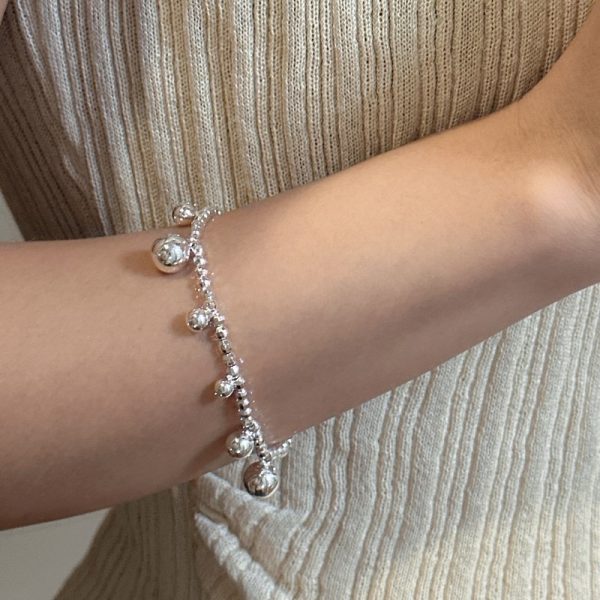 Wholesale 925 Sterling Silver Bead Bracelet - Image 4