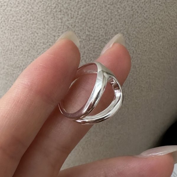 Wholesale 925 Sterling Silver Hollow Ring - Image 2