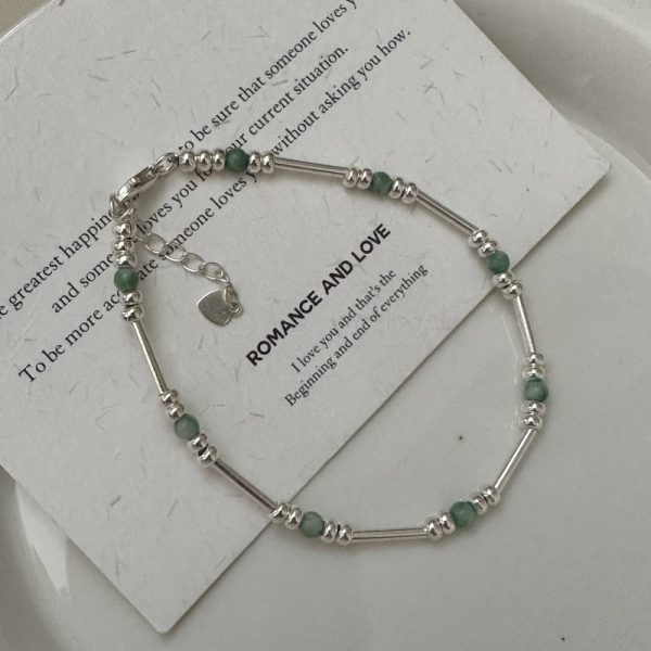 Wholesale 925 Sterling Silver Beaded Bracelet - Image 4
