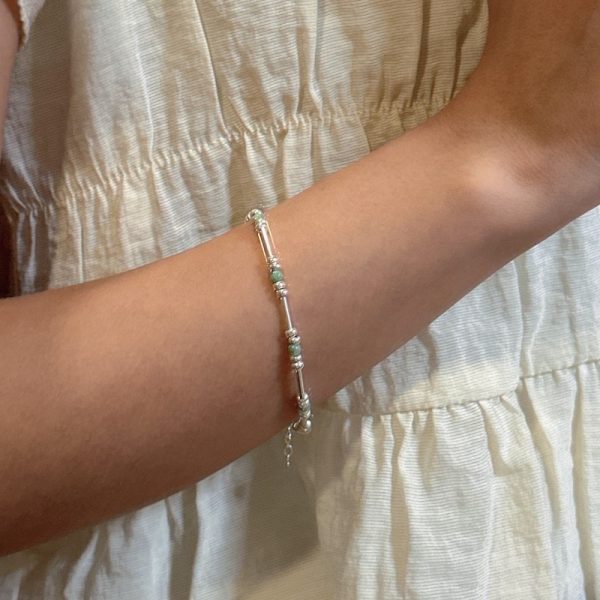 Wholesale 925 Sterling Silver Beaded Bracelet - Image 7
