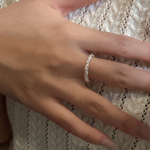Wholesale 925 Sterling Silver Pleated Ring - Image 4