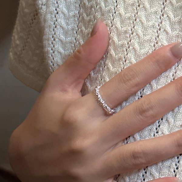Wholesale 925 Sterling Silver Pleated Ring - Image 6