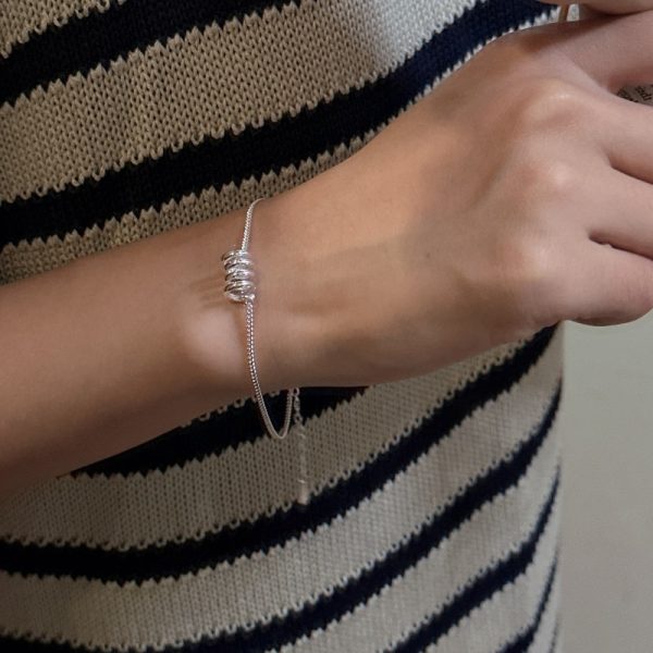 Wholesale 925 Sterling Silver Spring Bracelet - Image 6