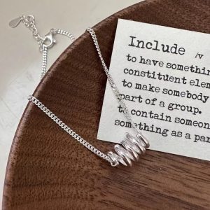 Wholesale 925 Sterling Silver Spring Bracelet