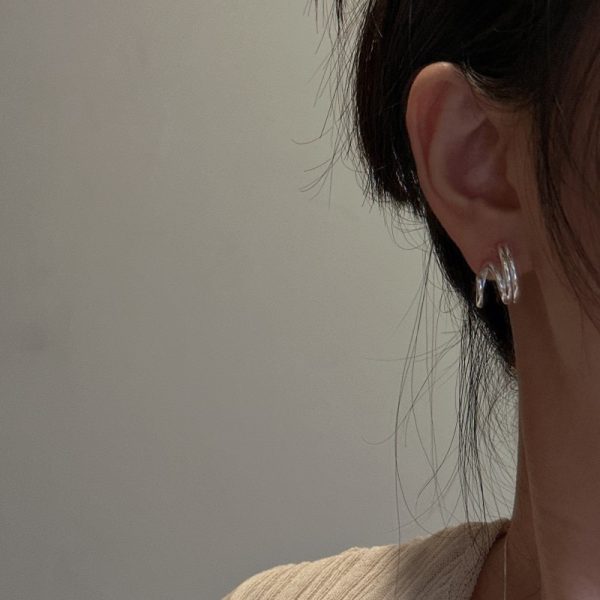 Wholesale 925 Sterling Silver Spiral Hoop Earrings - Image 6