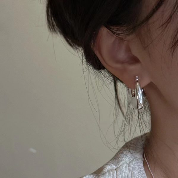 Wholesale 925 Sterling Silver Chunky Bag Earrings - Image 6