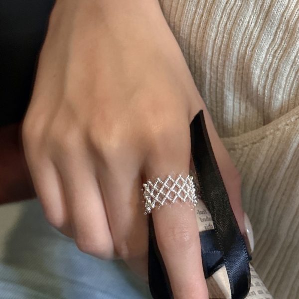 Wholesale 925 Sterling Silver Mesh Ring - Image 4
