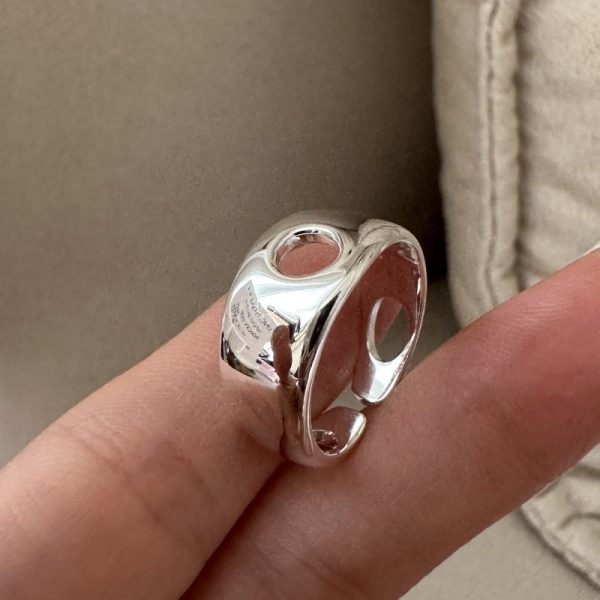 Wholesale 925 Sterling Silver Hollow Ring - Image 3