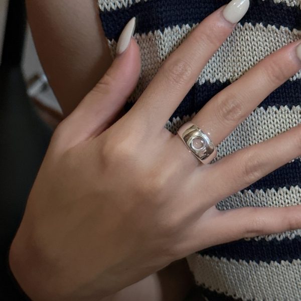 Wholesale 925 Sterling Silver Hollow Ring - Image 4