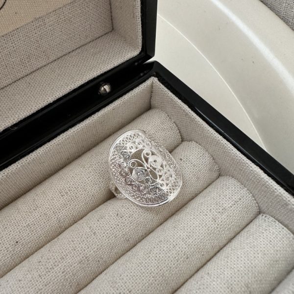 Wholesale 925 Sterling Silver Arabesquitic Ring