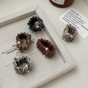 Wholesale 925 Sterling Silver Natural Stone Ring