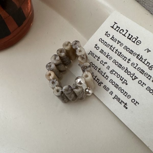 Wholesale 925 Sterling Silver Natural Stone Ring - Image 4