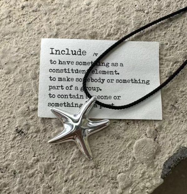 Wholesale 925 Sterling Silver Starfish Necklace - Image 2