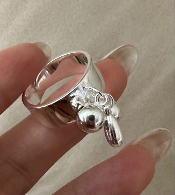 Wholesale 925 Sterling Silver Bead Ring - Image 2