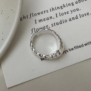 Wholesale 925 Sterling Silver Bamboo Ring