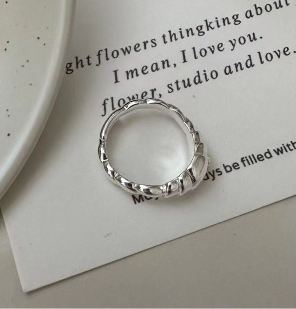 Wholesale 925 Sterling Silver Bamboo Ring