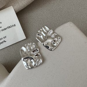 Wholesale 925 Sterling Silver Irregular Earrings