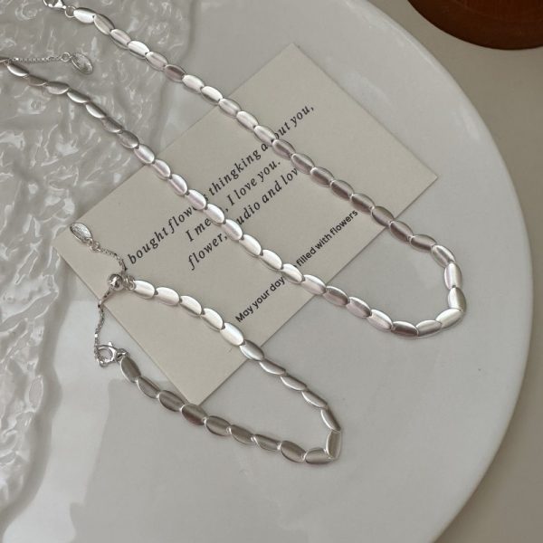 Wholesale 925 Sterling Silver Fish Scale Necklace & Bracelet - Image 2