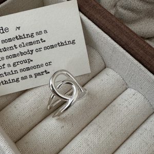 Wholesale 925 Sterling Silver Knotted Ring