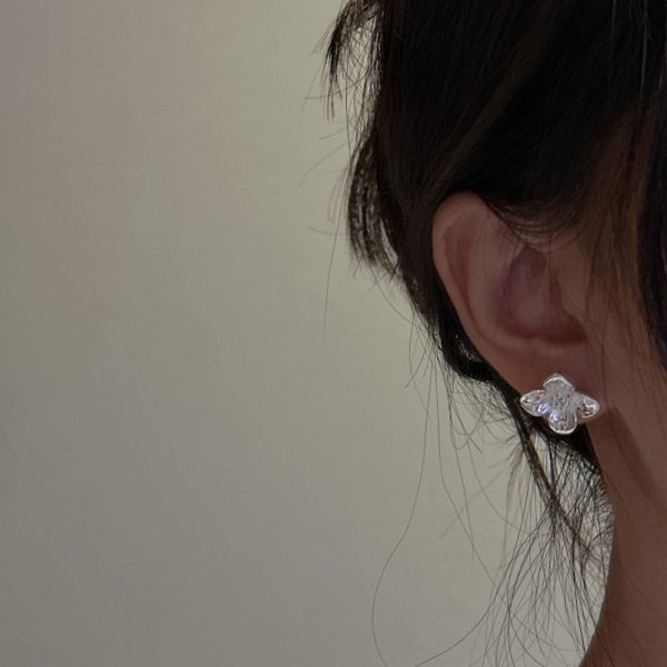 Wholesale 925 Sterling Silver Flower Stud Earrings - Image 6