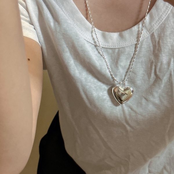 Wholesale 925 Sterling Silver  Love Necklace - Image 4