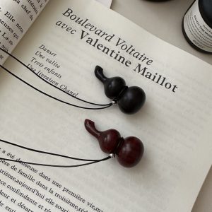 Wholesale 925 Sterling Silver Rosewood Gourd Necklace