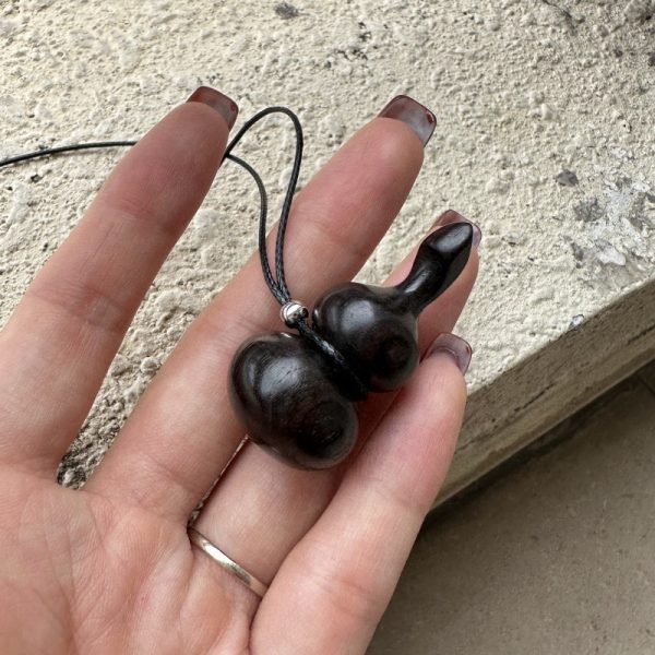 Wholesale 925 Sterling Silver Rosewood Gourd Necklace - Image 2