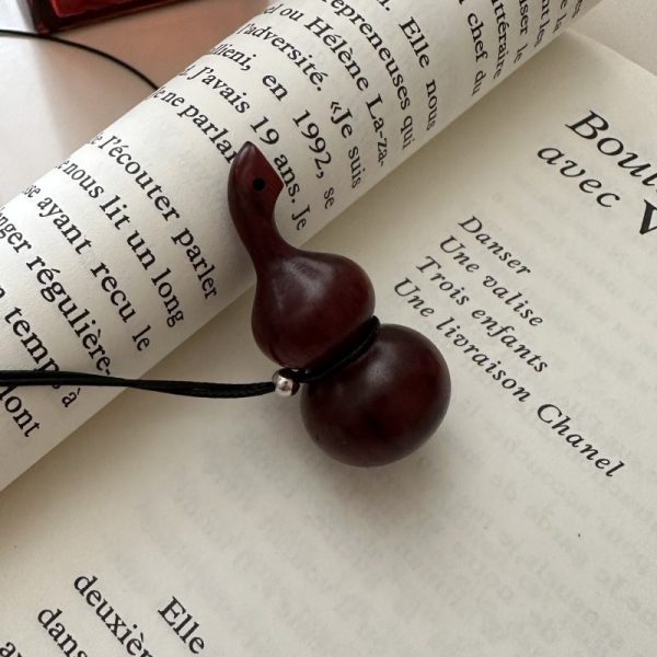 Wholesale 925 Sterling Silver Rosewood Gourd Necklace - Image 4