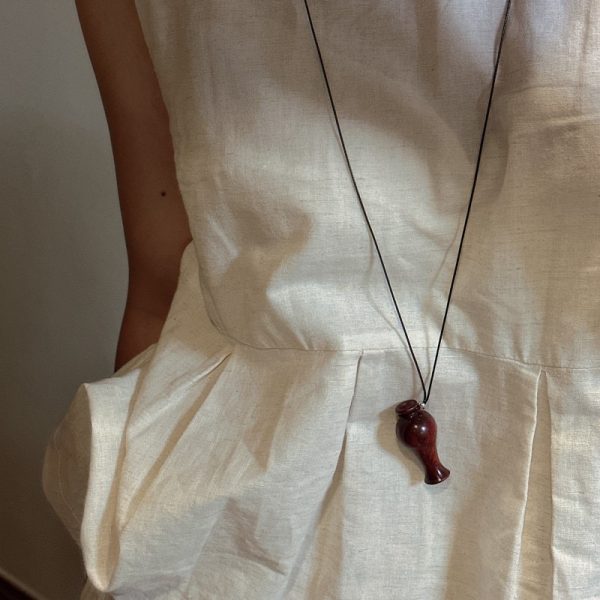 Wholesale 925 Sterling Silver Rosewood Vase Necklace - Image 7