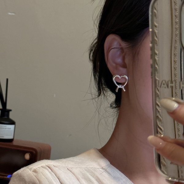 Wholesale 925 Sterling Silver Love Earrings - Image 4