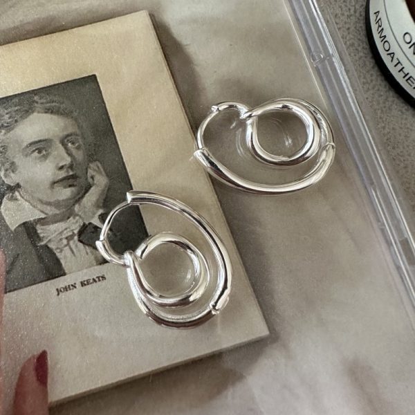 Wholesale 925 Sterling Silver Irregular Earrings