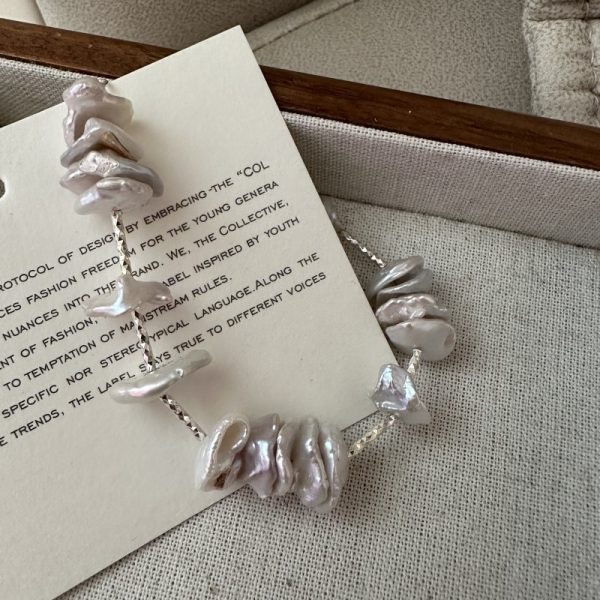 Wholesale 925 Sterling Silver Pearl Necklace & Bracelet - Image 3