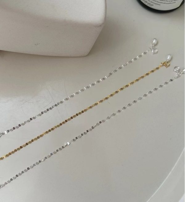 Wholesale 925 Sterling Silver Thin Pearl Bracelet - Image 2