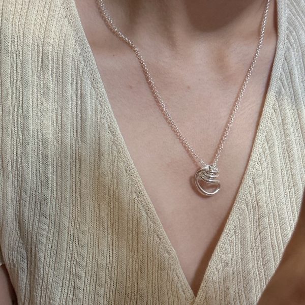 Wholesale 925 Sterling Silver Irregular Necklace - Image 6