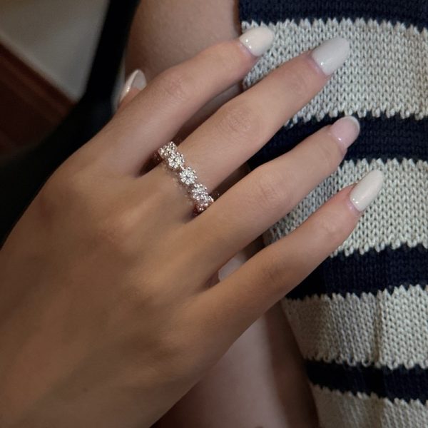Wholesale 925 Sterling Silver Floral Ring - Image 4