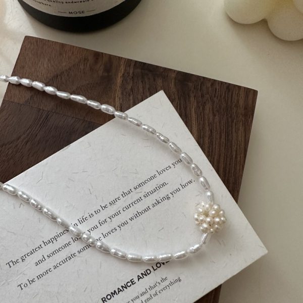 Wholesale 925 Sterling Silver Freshwater Pearl Necklace - Image 3
