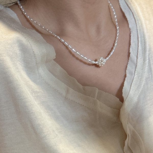 Wholesale 925 Sterling Silver Freshwater Pearl Necklace - Image 5