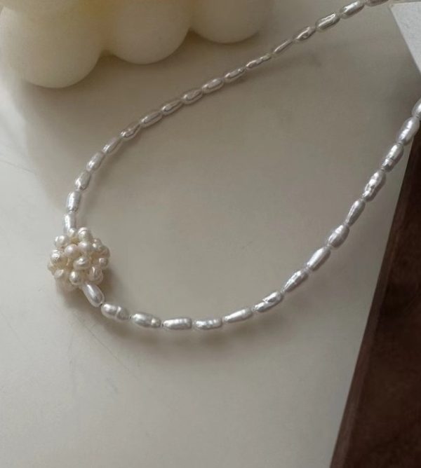 Wholesale 925 Sterling Silver Freshwater Pearl Necklace - Image 2
