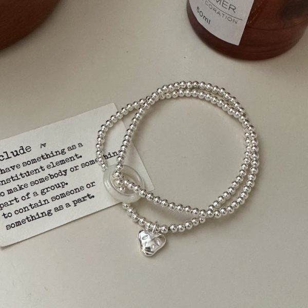 Wholesale 925 Sterling Silver White Shell Bracelet - Image 2