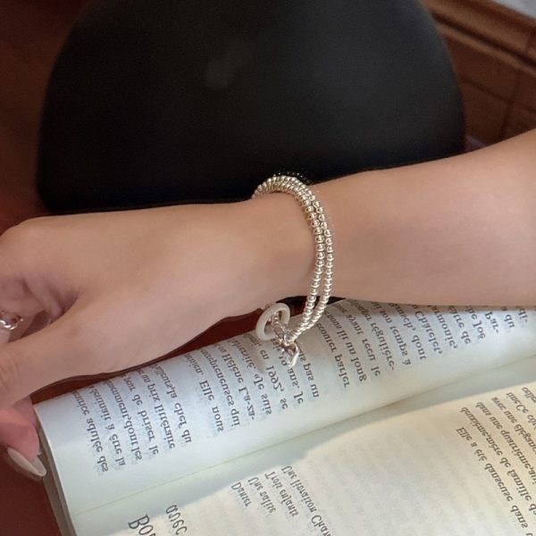 Wholesale 925 Sterling Silver White Shell Bracelet - Image 4