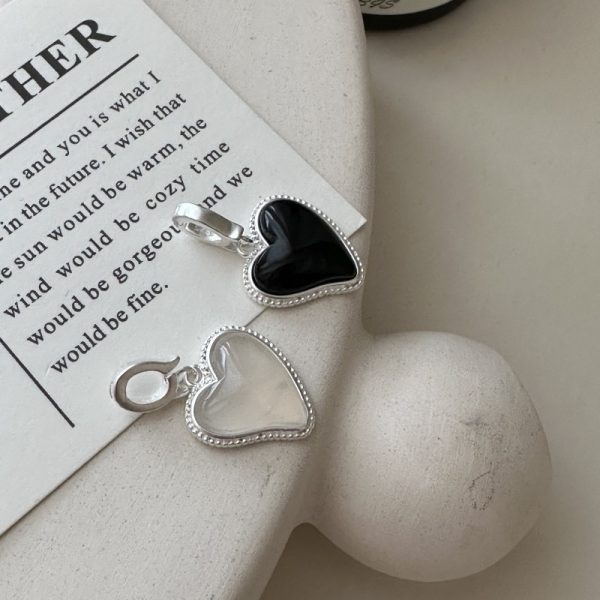 Wholesale 925 Sterling Silver Love Agate Pendant